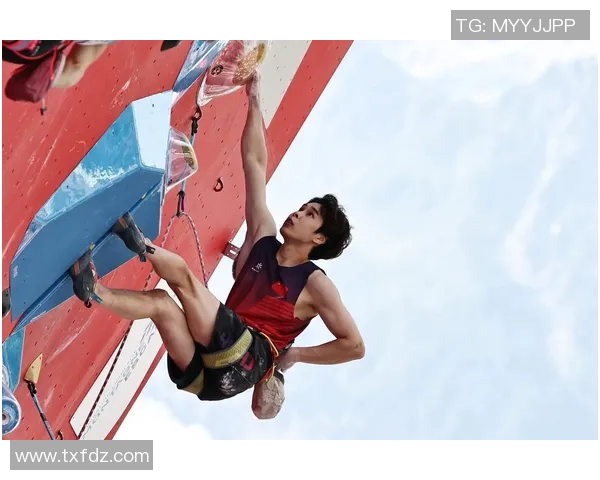 仅有完攀显示统治力，潘愚非勇夺十五运攀岩男人难度金牌